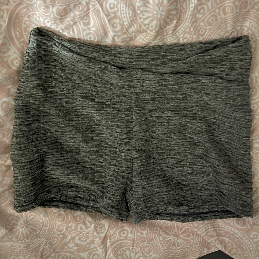 High waisted booty shorts